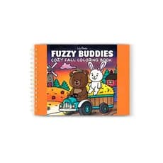 Livro de colorir Fuzzy Buddies Cozy Fall  - Desenhos para colorir