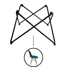 Grade Estrutura Cadeira  Eames Eiffel Aranha Base Pe