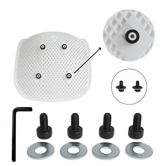 Kit Parafusos e Arruelas Para Assento Cadeira Eames Eiffel
