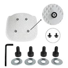 Kit Parafusos e Arruelas Para Assento Cadeira Eames Eiffel