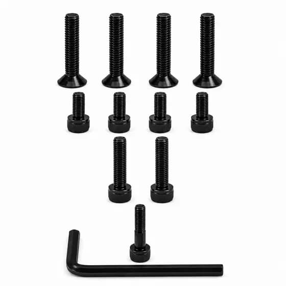 Parafusos Allen M8X35 M6X20 M6X25 M6X35 Compativel Modelo Cadeira Gamer  Vulpes Kit Completo Allen