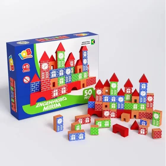 Engenheiro Mirim 50 Pecas IOB Brinquedos