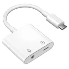 Adaptador Tipo C Para Fone Ouvido P2  Usb C Carregador Celular
