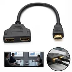Hub Switch Hdmi 2x1 Adaptador Cabo 2 Entradas E 1 Saída