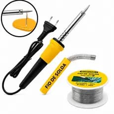 Soldador Elétrico Profissional 30W 40W 60W 220V ou Fio de Solda Bomvink