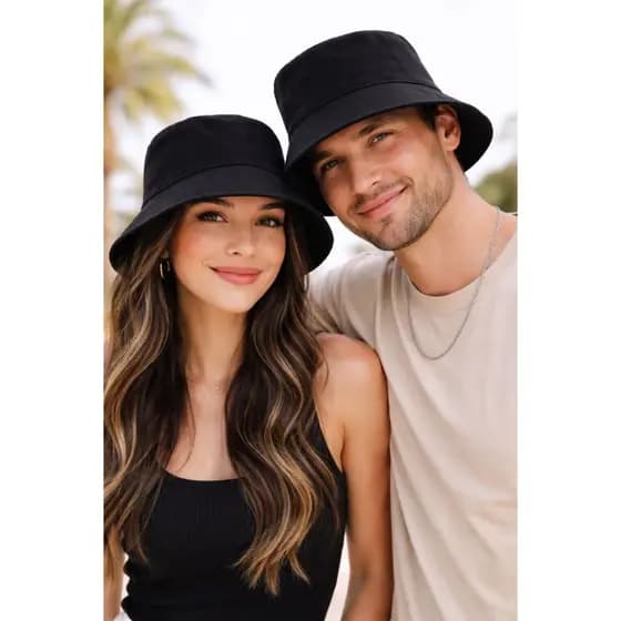 Chapéu Bucket Adulto Básico Modelo Unissex Colorido Liso Estampado