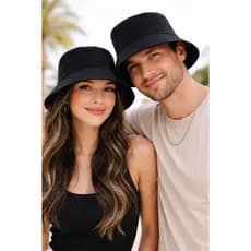 Chapéu Bucket Adulto Básico Modelo Unissex Colorido Liso Estampado