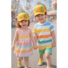 Boné Dinossauro Rex 3D Cartoon Infantil Unissex Com Ajuste Aba Curva Várias Cores