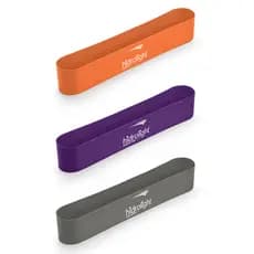 MINI BAND FAIXA ELÁSTICA PARA EXERCÍCIOS 3 INTENSIDADES