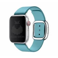 Pulseira Fecho Moderno Azul Céu Compatível com Apple Watch - NÃO É O RELÓGIO