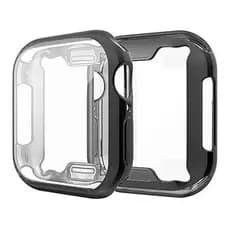 Case Capa Preto Compatível com Apple Watch 44mm