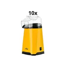 Kit 10 Pipoqueira Elétrica Amarelo Útil Eletro BJXB003B 220V