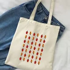 Bolsa Ecológica Ecobag  "CAJU" - 100% algodão