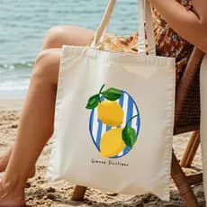 Ecobag Verão Tendencia "Limone Siciliano"