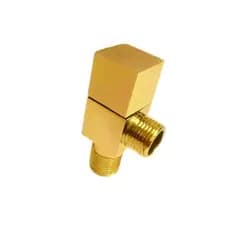 Registro Ducha Higiênica Metal Quadrado Reposição Luxo Acabamento Dourado