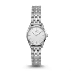 Relógio Feminino Prata Elegante Delicado Pequeno New Port