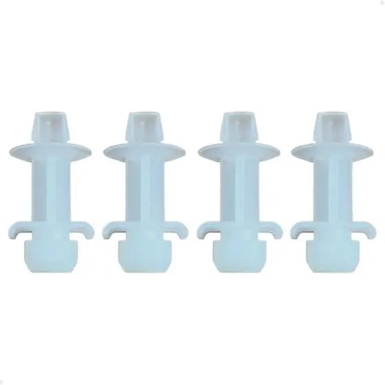 Kit 4 Suportes Presilha Evaporador Curto Electrolux Rde38