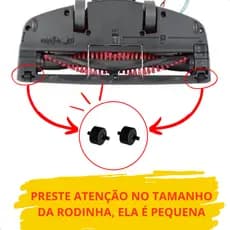 Rodinhas Frontal Aspirador Erg23 Erg10  Erg24 Erg26 Electrolux Original