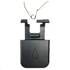 Botão Dispenser Água Com Mola Geladeira Iw45s Electrolux