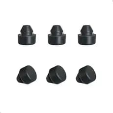 Kit 6 Pés Do Cesto Air Fryer Eaf30 Eaf31 Electrolux Original