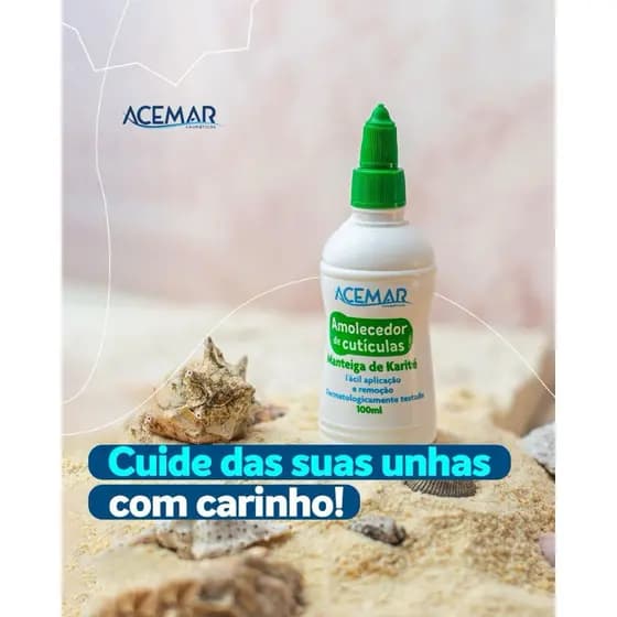Amolecedor de Cutículas Manteiga de Karité 100ml