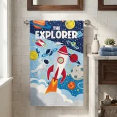 Toalha De Banho Infantil Felpuda The Explorer Dohler 70x115cm