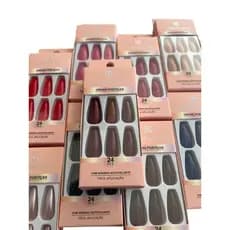 UNHAS POSTIÇAS BAILARINA AUTOCOLANTE SABRINA SATO - KIT COM 24 PEÇAS