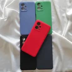 Capinha case veludo para Xiaomi Note 12 5G flexível anti impacto
