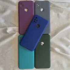 Capinha Case veludo flexível anti impacto para Motorola G10/G20/G30