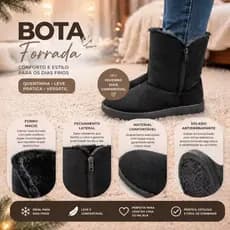 Bota Feminino E Masculino Infantil Forrada Blackboar  Ugg Confortável