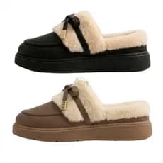 Pantufa Sapato Mocassim Feminino Antiderrapante Forrada