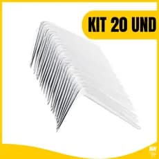Kit Com Até10 Pcs/15 Pcs /20 Pcs Suporte Para Prateleira Cantoneira Suporte Mão Francesa 4x5