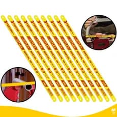 Kit 10 Lâminas Flexíveis 24 Dentes P/ Arco De Serra Manual Profissional Madeira Metal 300 mm