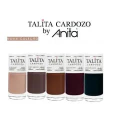 Kit Esmalte Anita Nova Coleção Talita Cardozo Tons Nude Atacado Esmalte 10ml Manicure
