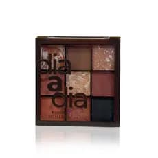 Paleta de Sombras 9 Cores Dia a Dia Mahav