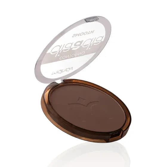 Contorno Facial em Pó Compacto Smooth Dia a Dia Mahav