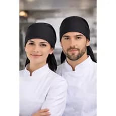 BANDANA CHEFE COZINHA PROFISSIONAL UNISEX AJUSTÁVEL RESTAURANTE PADARIA LANCHONETE FOOD TRUCK BAR