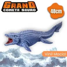 Dinossauro Mossassauro 48cm  Brinquedo Infantil Grande Vinil Dino Aquático Realista Presente
