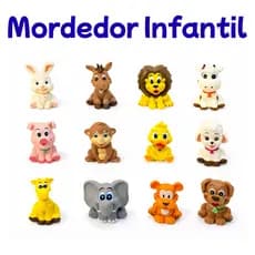 Mordedor Infantil Bebê Bichinhos Cometa Vinil Macio Atóxico Suavemente Perfumado Brinquedo Banho