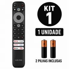 Controle Remoto Para Smart Tv Android Tcl Rc902f Flr1