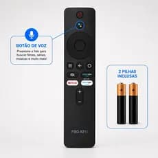 Controle Remoto Mi Box Stick Tv 4k Comando De Voz