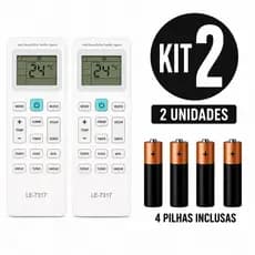 Controle Remoto Para Ar Condicionado Split Philco  Pac24000ifm15 Pac9qc Pas9qt