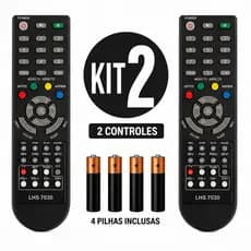 Controle Remoto para Century Midiabox  Shd7050 Shd7100 B1 B2
