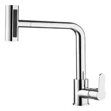 Torneira Misturador Monocomando Cozinha Move 2257 C57 Lorenzetti Acabamento Brilhante Cor Cromado  com 4 jatos