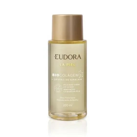 Óleo Hidratante Desodorante de Banho La Piel Renovação Celular Cristais do Himalaia 200ml