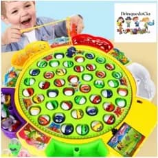 brinquedo Jogo Infantil Pescaria Pega Peixe Pesca Maluca Musica 15 PEIXES brinquedo joga para Crianças💗