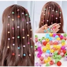 ￼kit 100 Tererê Tic Tac Presilha Para Cabelo Infantil Colorido Promoção Terere