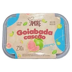 Goiabada Cascão Zero Adição de Açucares 250 Grs + Goiabada Cascão + Goiabada Zero + Goiabada Deliciosa + Goiabada