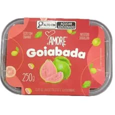 GOIABADA LISA  AMORE 250 GRS + GOIABADA LISA + GOIABADA AMORE + GOIABADA DELICIOSA + GOIABADA LISA DE CORTE + GOIABADA
