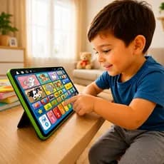 Tablet Infantil Bilíngue Educativo com Atividades Interativas e Diversão
